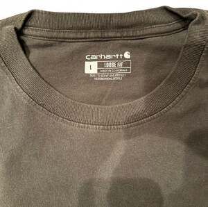 Carhartt Loose Fit Heavy Weight Short Sleeve Pocket T-Shirt Men's Green